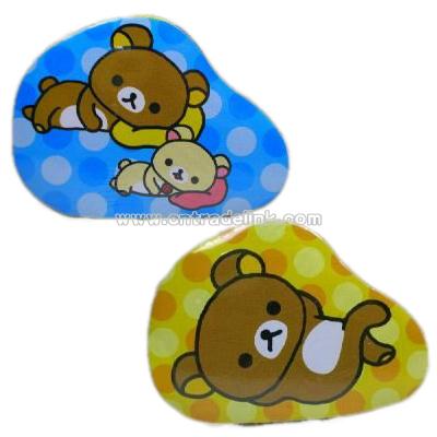 San-X Rilakkuma Relax Bear Compressed Face Towel Wash Cloth