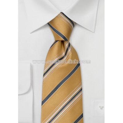 Sandtone Yellow Silk Ties