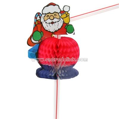 Santa Claus Straws