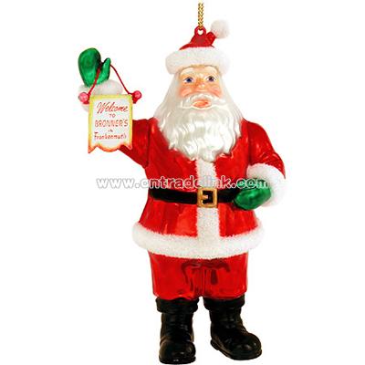 Santa Ornament