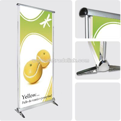 Scrolling Roll Up Banner