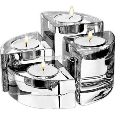 Set of four votive holders