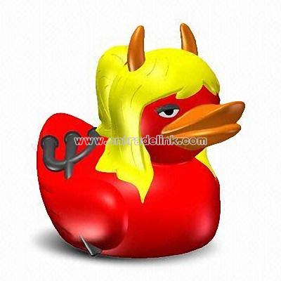 She-Devil Duck with Pitchfork