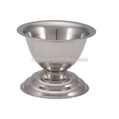 Sherbet dish 1 1/2 ounce stainless steel