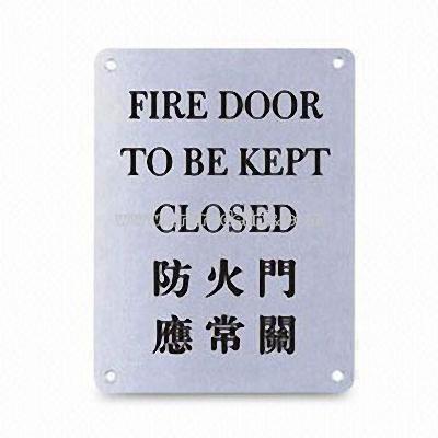 Sign Plate