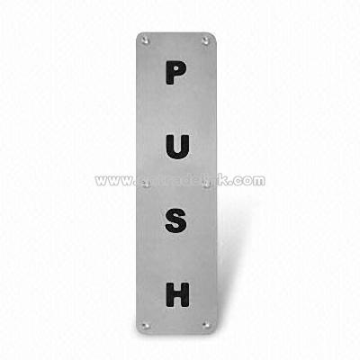 Sign Plate