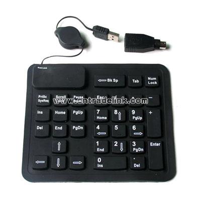 Silicone Calculator USB Keypad
