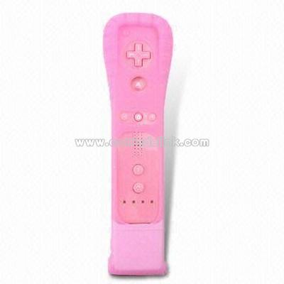 Silicone Case for Wii Remote Controller + Motion Plus with Special Protection