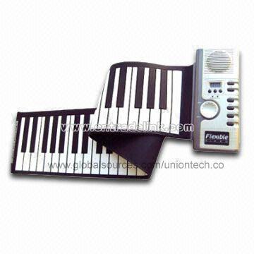 Silicone Roll Up Piano with 61 Keys