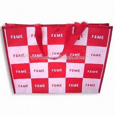 Silk Printed Shopping Bag