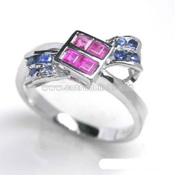 Silver CZ Ring