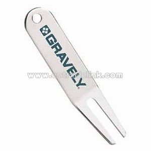 Silver-Tone Divot Fixer