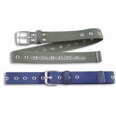 Simple Design Canvas Belts
