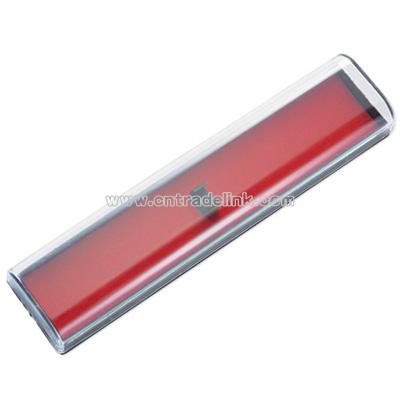 Single Plastic Pen Case