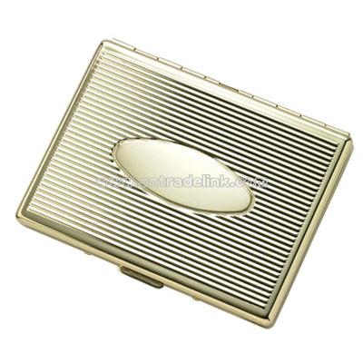 Single-Sided Gold Cigarette Case