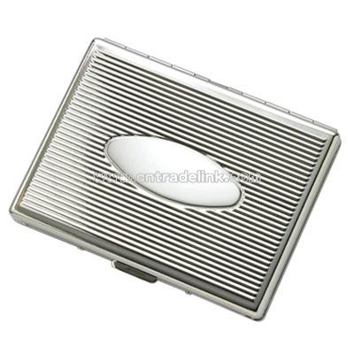 Single-Sided Silver Cigarette Case