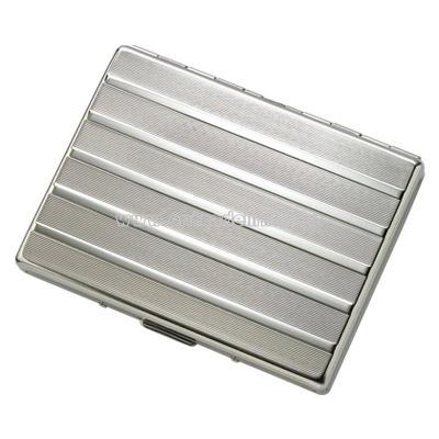 Single-Sided Silver Cigarette Case