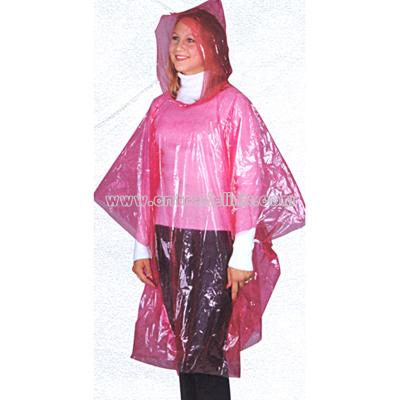 Single Use Poncho-Unimprintable