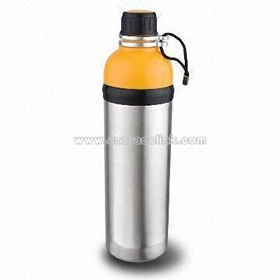 Single Wall Sports Water Bottle with 1000mL Capacity