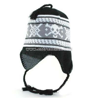 Skull Peruvian hat