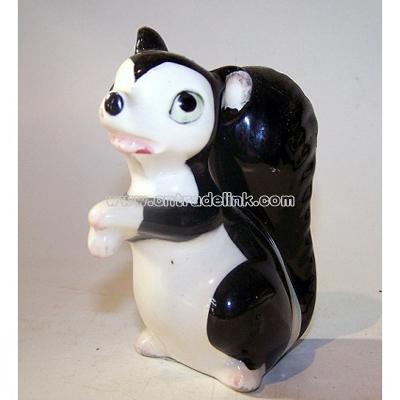 Skunk Figurine, Porcelain