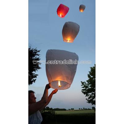 Sky Lantern and Chinese Lantern