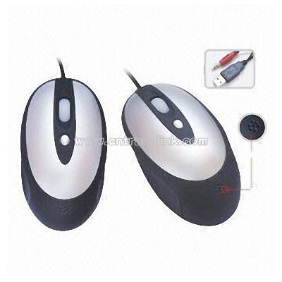 Skype Optical Mouse with Intelligent Internet Functions