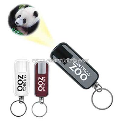 Sleek projection keychain