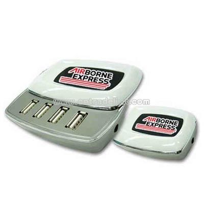 Slide out USB hub
