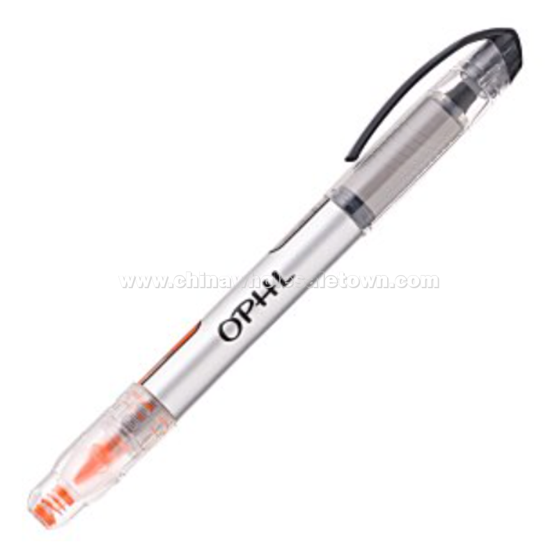 Slim Roller/Highlighter Combo Pen