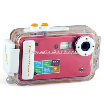 Slim Underwater Digital Camera