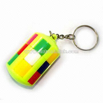 Small Puzzle with Keychain