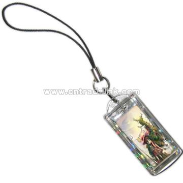 Small Size LCD Solar Keychain