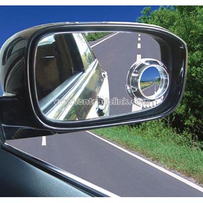Small auxiliary round convex mirror