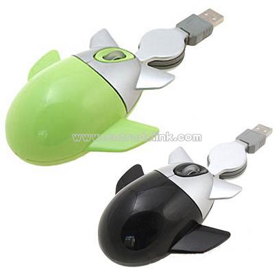Smart Green USB PS2 Whale Optical Computer Mouse