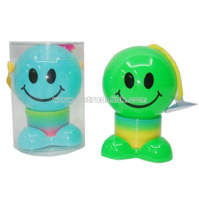 Smiley face shape bank