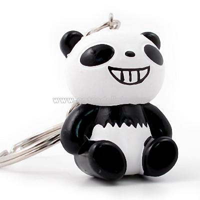 Smiling Panda Keyring