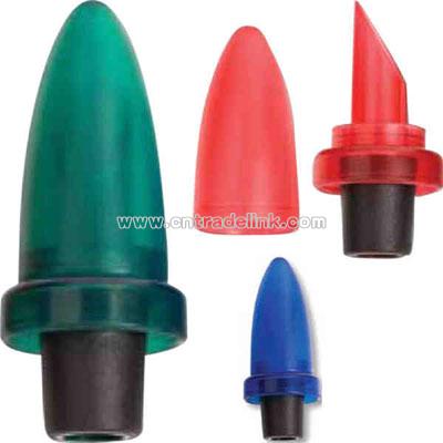 Snap-seal pourer