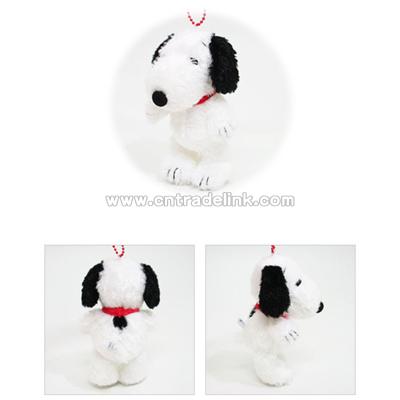 Snoopy Puffy Plush Keychain