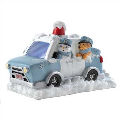 Snow Buddies Police Figurine