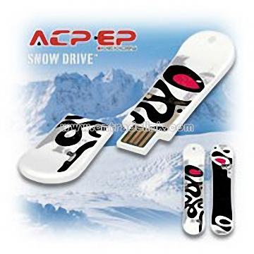 Snowboard USB Flash Drive