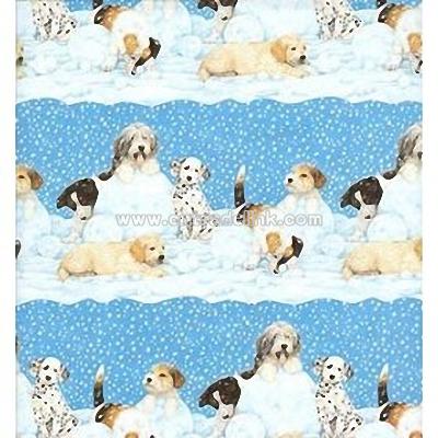 Snowdogs Christmas Gift Wrap