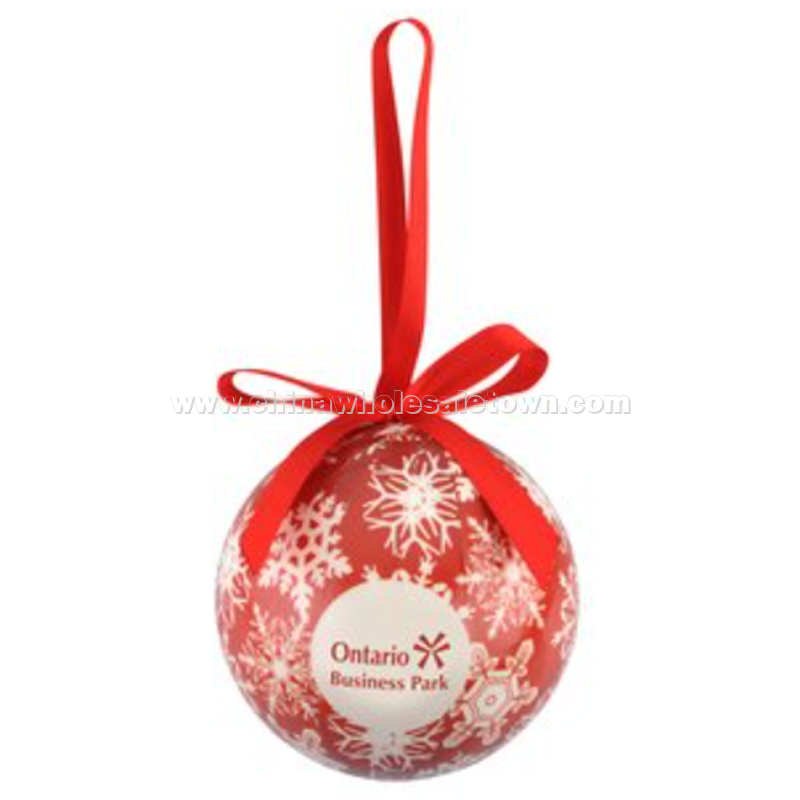 Snowflake Ball Ornament