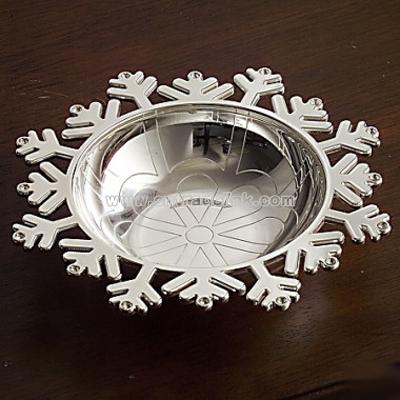 Snowflake Candy Dish