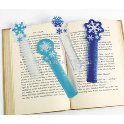 Snowflake Ruler Bookmarks