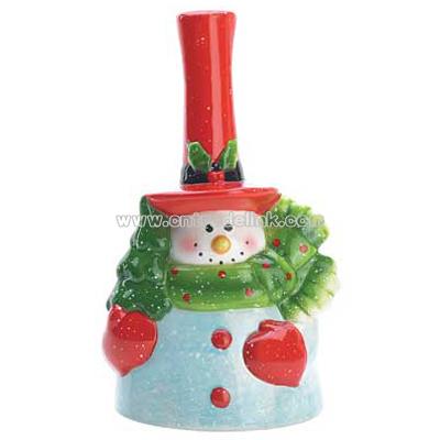 Snowman Christmas Bell