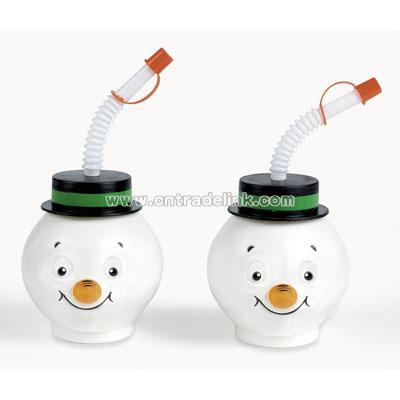 Snowman Sipper Cups