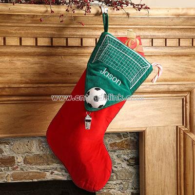 Soccer? Personalized Stocking