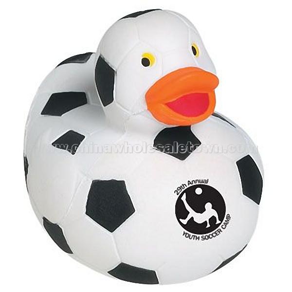 Soccer Duck Stress Reliever
