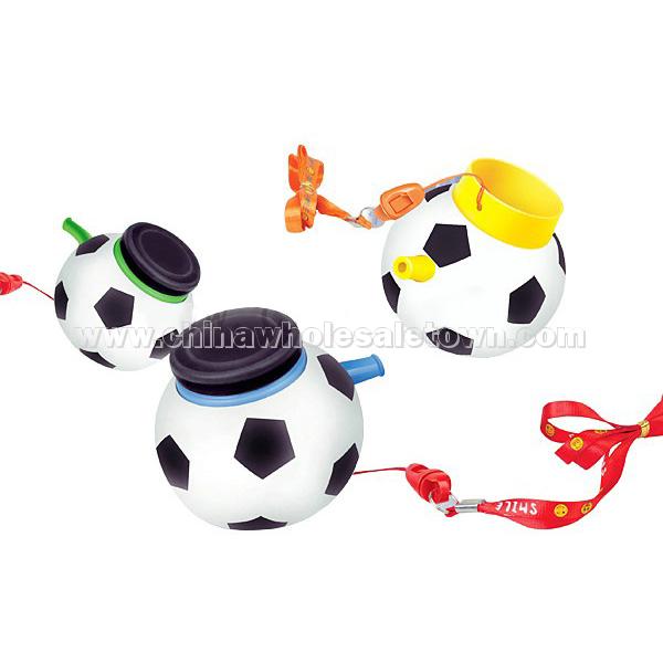 Soccer ball horn